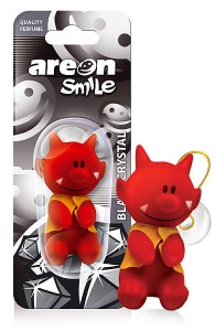 AREON SMILE TOY MASKOTKA BLACK CRYSTAL ASB03